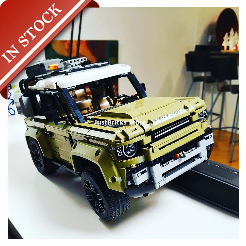 

Technic Land Rover Defender 43110 93018 In Stock Building Blocks 2500+Pcs Bricks Race Car Kit Engine Sports 20086 42083