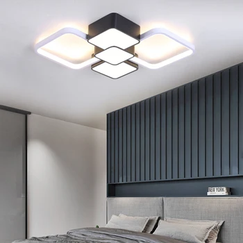 

Chandelier Lighting for Bedroom Living room Creative home Lighting fixtures Square shape Modern LED Chandelier for Bedroom homes