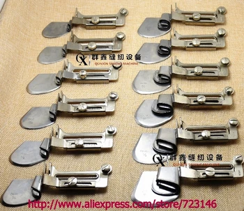 

3PCS 1" 25.4MM 7/8 22MM 3/4 19MM DOUBLE FOLD CLEAN FINISH HEMMING FOLDER ATTACHMENT FOR PFAFF JUKI BROTHER SEWING MACHINES