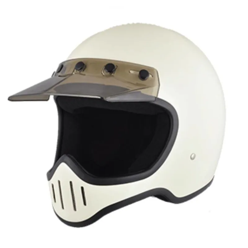 Винтажный мотоциклетный шлем TT &amp CO Casco M50 мотоциклетные шлемы из стекла Fibe на все