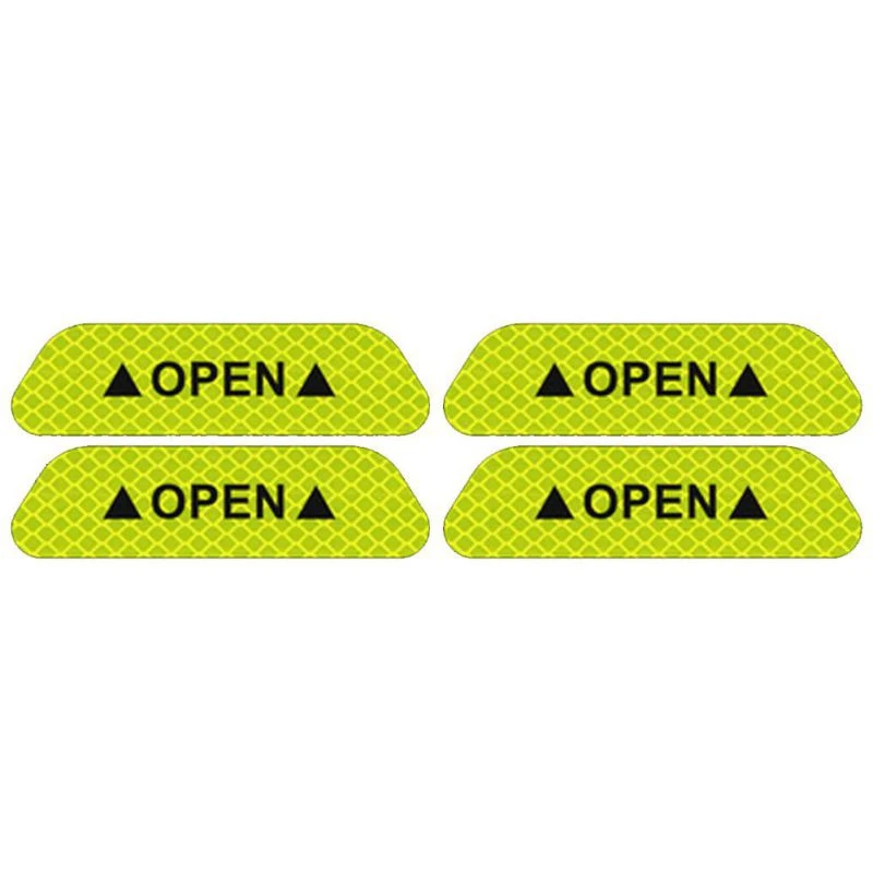 Автомобильная открытая Светоотражающая Предупреждение ющая отметка наклейка для Opel/Vauxhall Agila Corsa C Combo Meriva Tigra