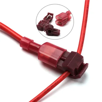 

60PCS(Pairs) Red Blue Yellow Scotch Lock Quick Splice Crimp Terminal Wire Convenient Connector for 0.5-1.0 0.75-2.5 4-6 mm2 Line