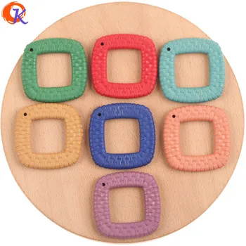 

Cordial Design 41*41mm 100Pcs Jewelry Accessories/Acrylic Beads/DIY Beads/Square Shape/Jewelry Making/Hand Made/Earring Findings