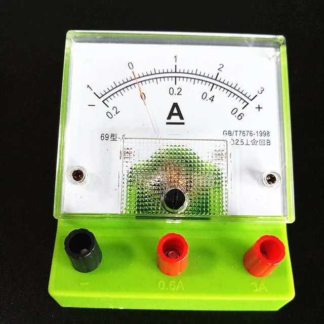 Ammeter Voltmeter/ Volt Meter Physical Electrical Circuit Experiment Equipment For High School Students 2