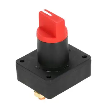 

Car Truck Boat 100A Battery Isolator Disconnect Cut Off Kill Switch Master Battery Disconnect Rotary Cut Off Power Kill Switch