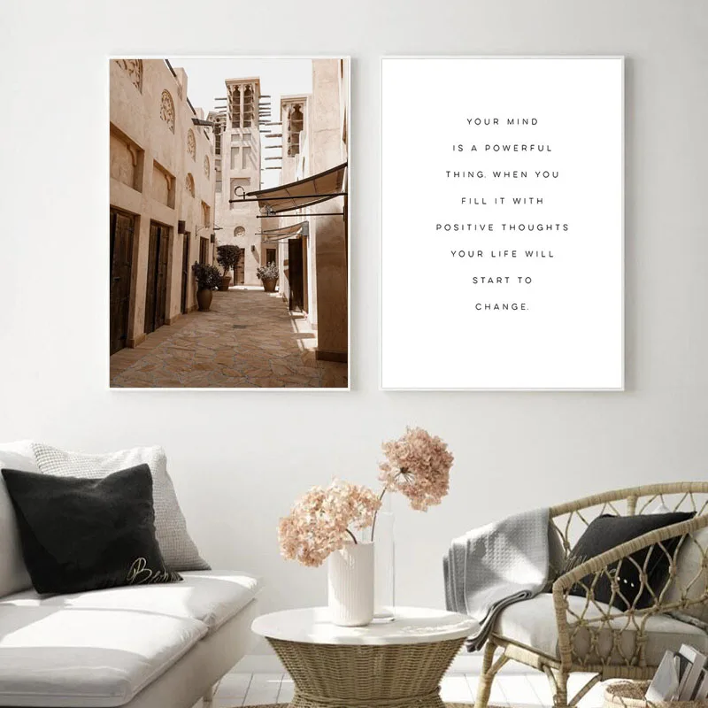 Nordic-poster-Morocco-desert-leopard-camel-and-print-Islamic-mural-oil-painting-mural-living-room-home (1)