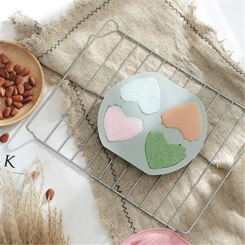 4-полостная форма для Мадлен в форме сердца домашний шоколадный пудинг