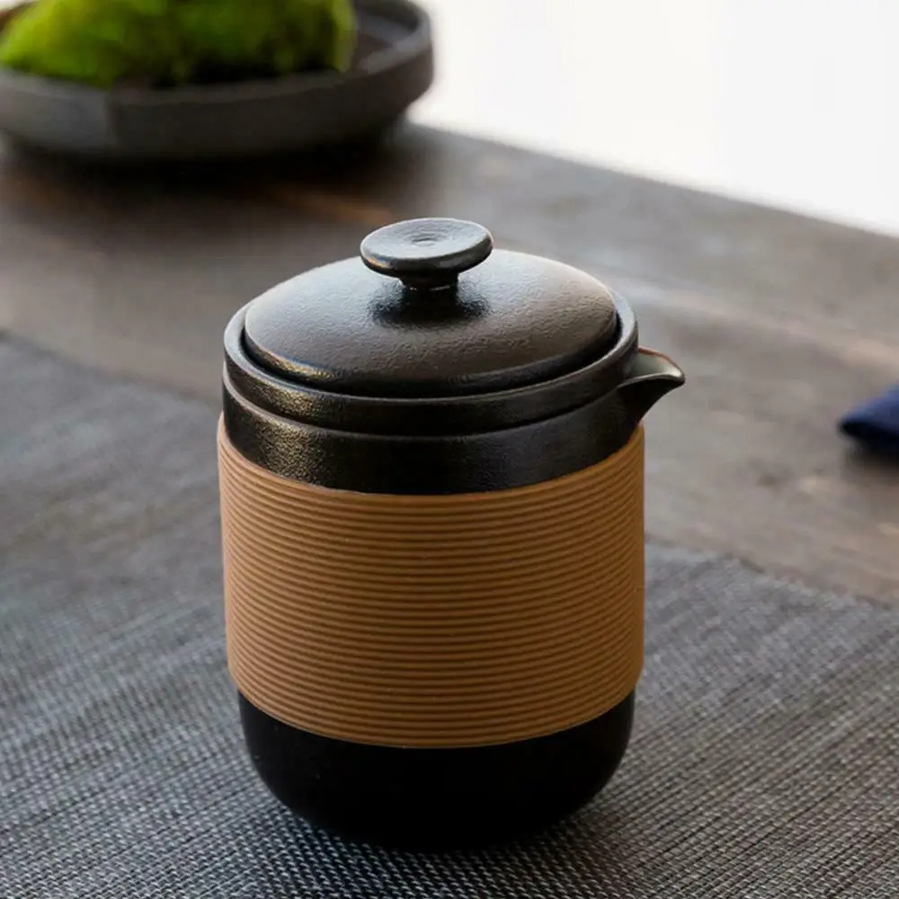 Чайная чашка Gaiwan, набор для путешествий, чайный набор, керамический портативный чайный сервиз для кунг-фу, китайский фарфоровый дорожный чайный горшок, простой