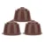 Кофейная капсула Фильтр Чашка Многоразовая подходит для Dolce Gusto Nespresso С Ложкой Щеткой Фильтры Для Кухонных Принадлежностей Кофейный Стручок Чашка