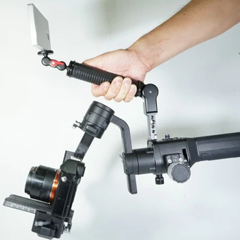 

Handle Grip for Ronin-SC with Cold Shoe Mount Monitor/Microphone/LED Light Low Angle Shots Gimbal Video