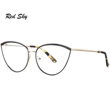 Ретро Металл кошачий глаз оптическая оправа для очков Женская мода из нержавеющей стали оправа по рецепту Близорукость Пресбиопия оправа для очков