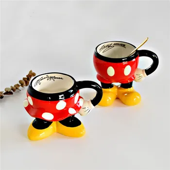 

3D creative Ceramic cups and mugs coffee mug unicorn a cup Mickey Mouse tea mug ceramic caneca friends tv show mug cute mugs