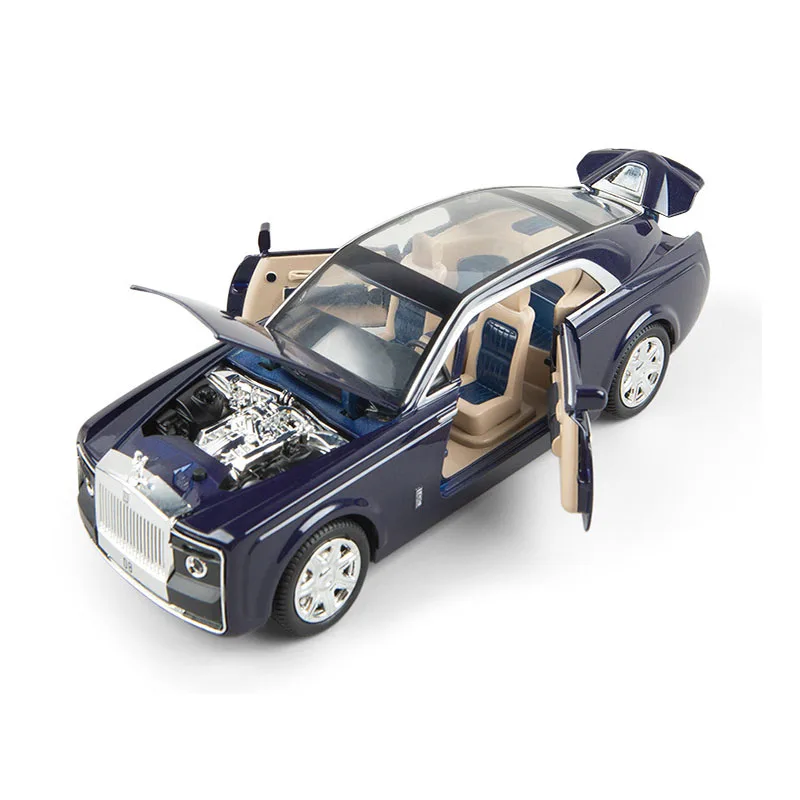 1:24 Rolls Royce модель автомобиля металлическая модель автомобиля литье под давлением автомобиль детская игрушка подарок коллекционные вещи