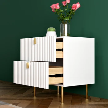 

Simple modern bedside cabinet Nordic bedside small cabinet mini storage cabinet bedroom locker multi-layer drawer furniture