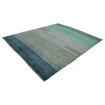 

237x299 Cm Green Handmade Oushak Rug-8x10 Ft