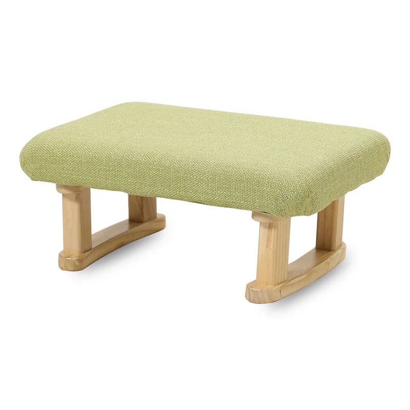 

Benches Household Creative Adult Sofa Benches Fashionable Shoe Benches Solid Wood Square Benches Cloth Art Living Room Shoe Benc