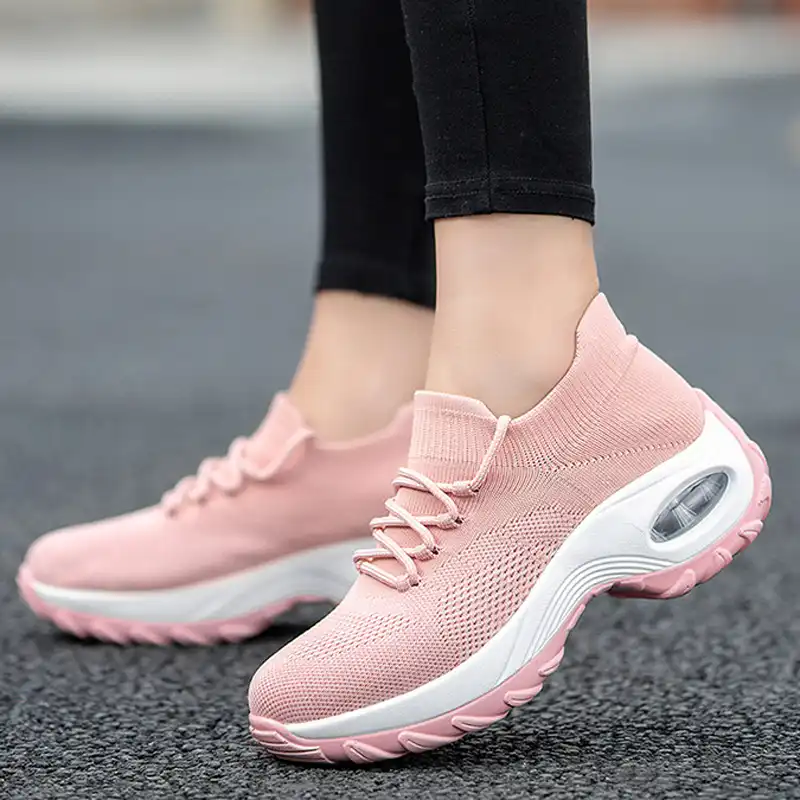 platform walking shoes