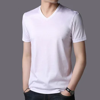 

Men's casual short-sleeved t-shirt wild clothes tide 5621