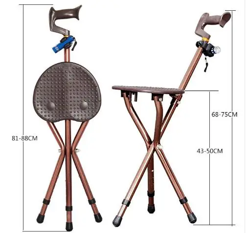 Складной стул для пожилых людей со светодиодной подсветкой|tripod led|tripod led lightstripod