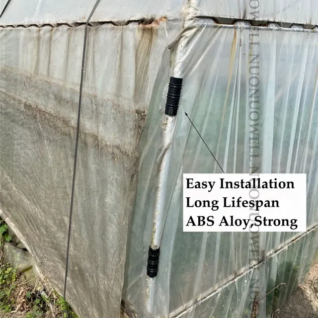 50Db Üvegházhatású Film Kapocs Farm Kártevőirtó Nettó Rögzítő Klip Napzók Nets Telepítő Alkatrészek Növények Termesztési Sátrak Kiegészítők - Image 4