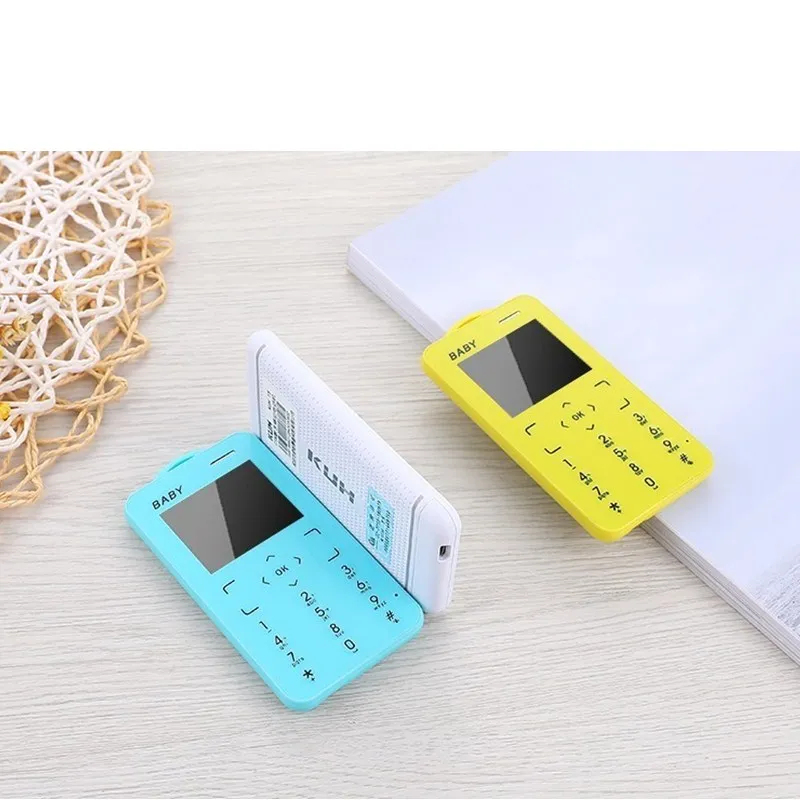 T5 мини мобильные телефоны 1," MP3 с низкой радиацией кнопка маленький тонкий размер ультра тонкий карман для карт студенческий мобильный телефон