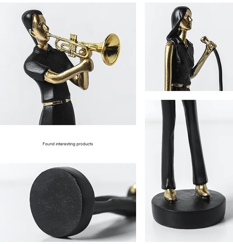 Strongwell Resin European Band Musikerfiguren