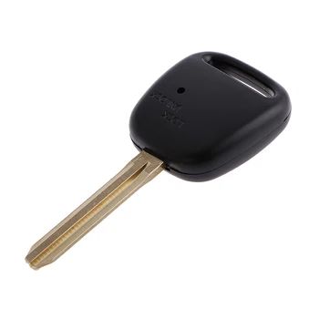 

1 Button Remote Key Shell Case Fob for Toyota Cadina Estima Harrier TOY43 Blade Black