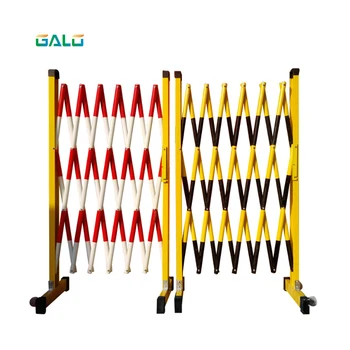 

Public protection FRP Outdoor Temporary Parking Retractable Scissor Fence Crowd Control Safety Traffic Folding Expanding Barrier