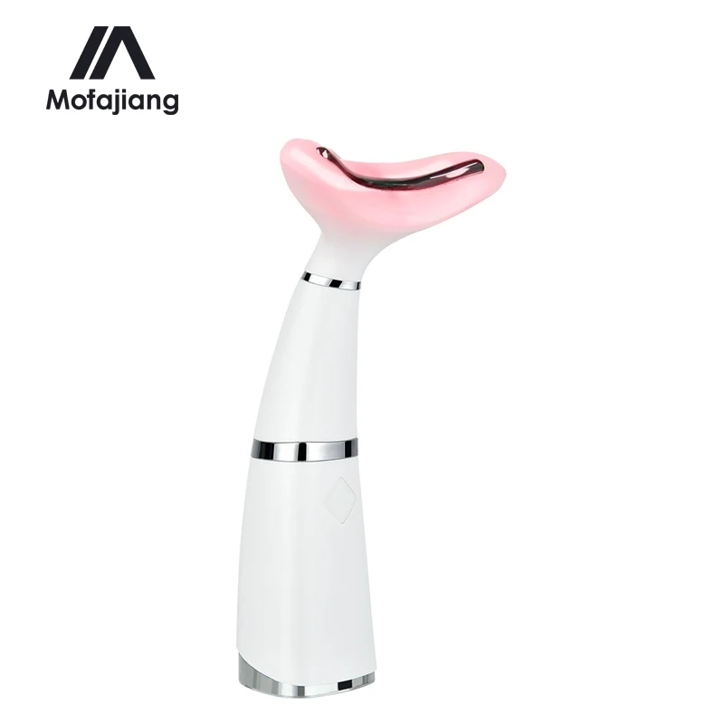 

LED Photon Therapy Neck Face Lifting Massager Vibration Skin Tightening Reduce Double Chin Remove Anti Wrinkle High Frequency