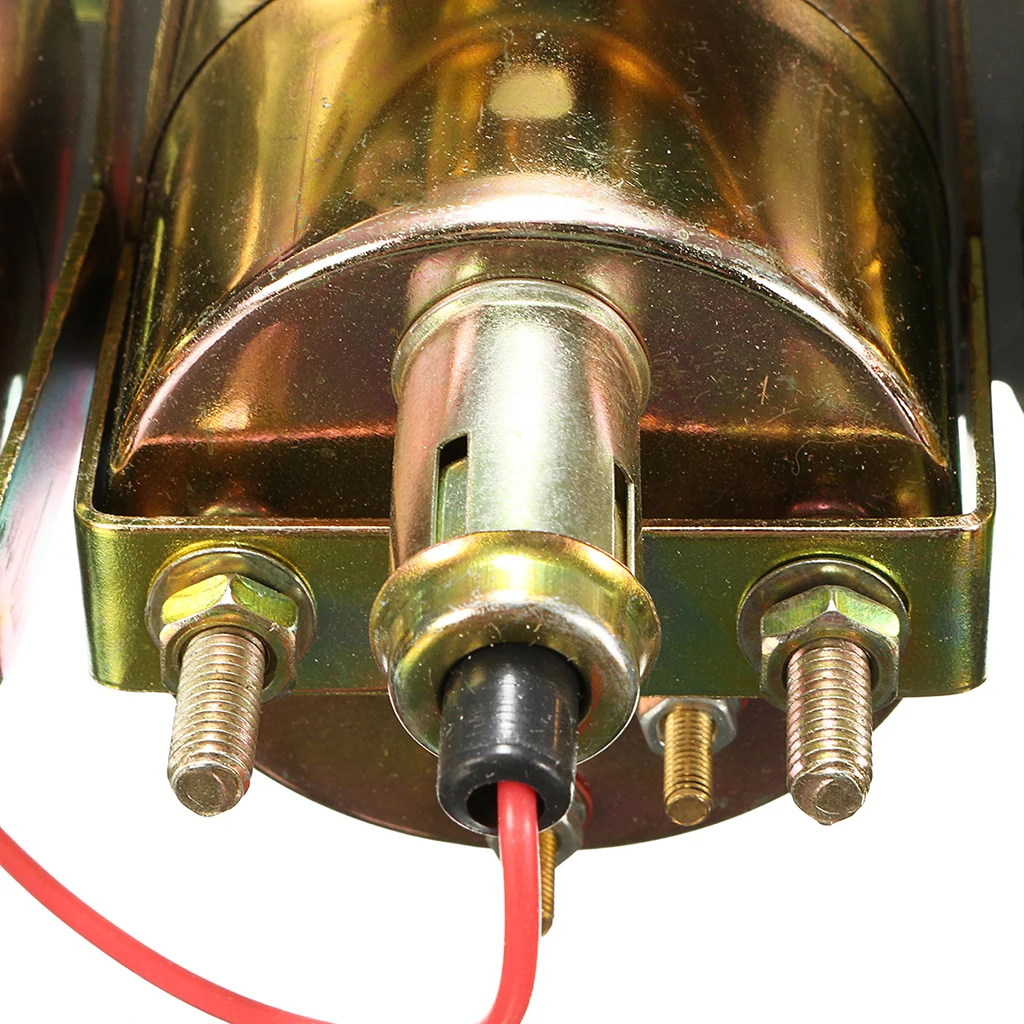 Gauge Kit Triple Gauge Three Oil Pressure Volt Water Temperature Chrome Panel