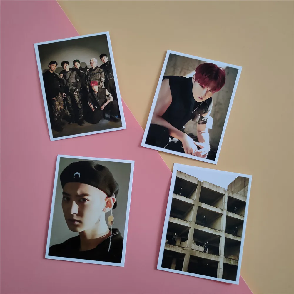 16 шт./компл. Kpop EXO OBSESSION lomo card альбом Фотокарта K-POP EXO OBSESSION photo lomo card периферийные Новые поступления