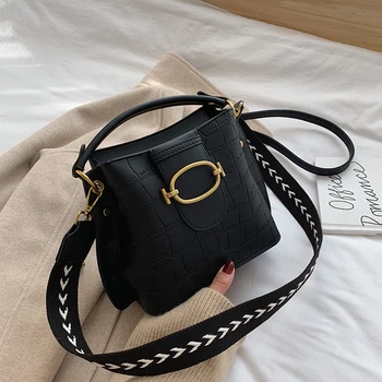 

Women's small bag 2019 new Messenger bag fashion trend wide shoulder strap shoulder bag casual wild handbag