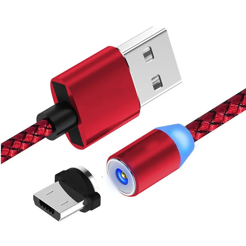 Магнитный кабель USB для быстрой зарядки usb type C данных Micro мобильного телефона