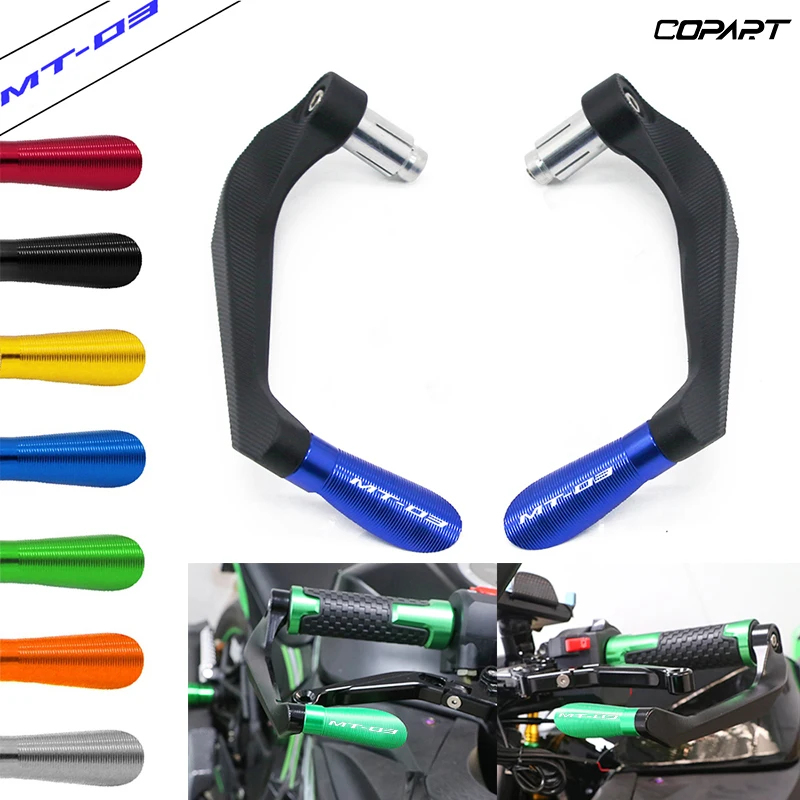 Color : Black Handguards for Yamaha MT-03 MT03 MT 03 Motorcycle Accessories 7/8 22mm Handlebar Grips Guard Brake Clutch Levers Guard Protector MT03 