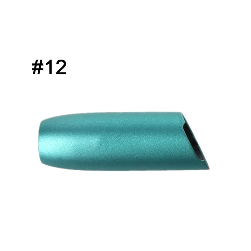 12 Мундштук оболочки крышка алюминиевый защитный чехол для IQOS 3,0 Крышка запасная часть Внешний чехол IQOS аксессуары - Цвет: 12