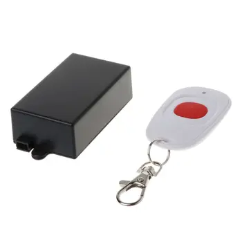

1Set 1Set 12V 315MHz/433MHz Universal LED Light Gate Door Garage Switch Wireless Receiver Transmitter Module with One Button