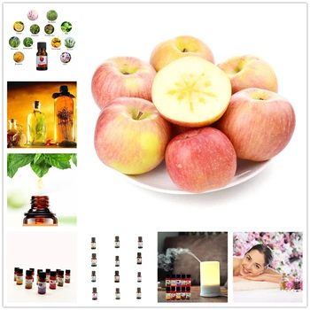 

10ml Pure Apple Essential Oils for Aromatherapy Diffusers Essential Oils Air Freshening Organic Fragrance Aromatherapy Oil TSLM1