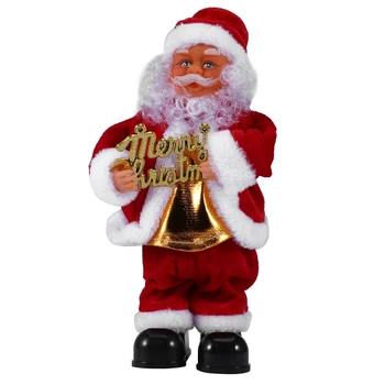 

Creative Christmas Electric Letter Card Santa Claus Singing Dancing Doll Toy New Year Gift for Children Toy Navidad Xmas Decor