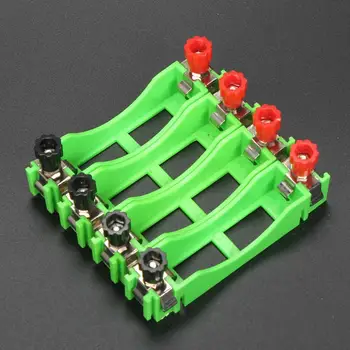 

AA Battery Single Slot Spring Clip Storage Holder Box Case Open Frame Connector Kids physical Learning Education toys Gift