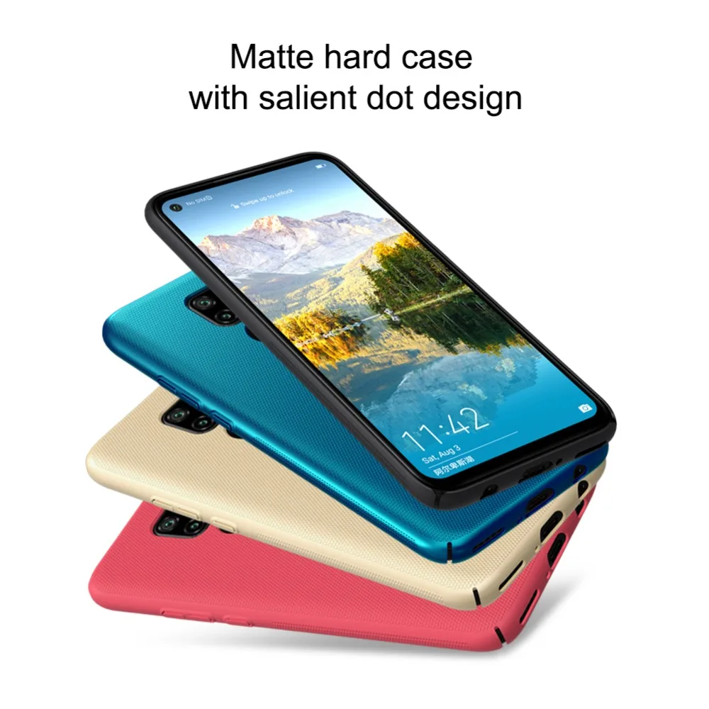 Для huawei Nova 5i PRO Бампер чехол Nillkin матовый Противоскользящий защитный чехол Nova 5i PRO матовый жесткий чехол