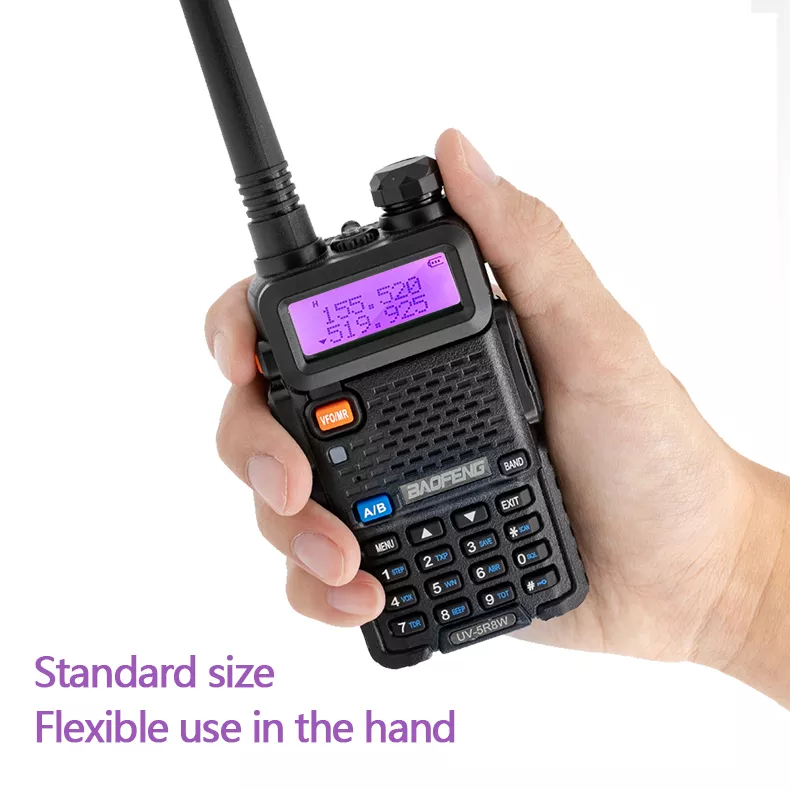 Baofeng UV-5R Walkie Talkie Handset, 5-10 Km at Rs 1550/piece in Jhajjar