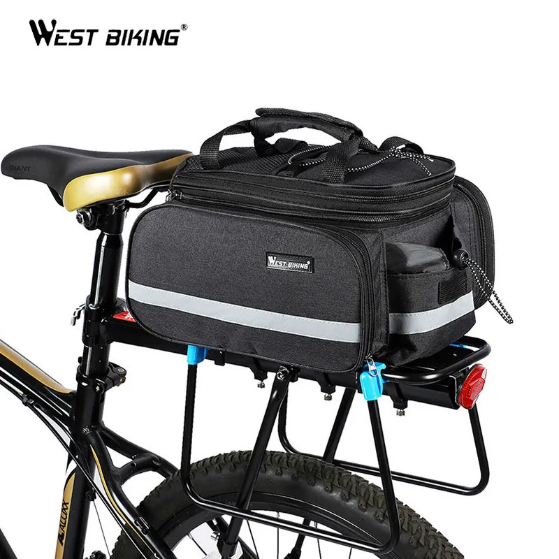 WEST BIKING велосипедные сумки большой емкости водонепроницаемая велосипедная сумка