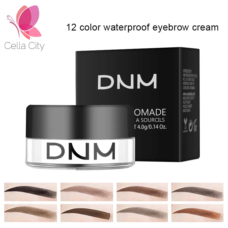 Cella City гель для бровей для женщин 11 цветов водостойкий стойкий к поту Натуральный гель для бровей глаза корейские тени для бровей крем