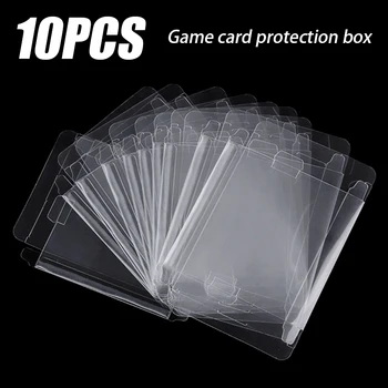 

For Super NES 10pcs Durable Plastic Game Cartridge Protector Cover High Quality Game Card Storage Box Case Mayitr