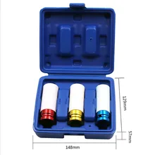 3 шт. 17/19/21 мм пневматические шины с защитой, рукав 1/2 красочный паровой Рукава Авто Ремонт инструмента оборудования+ чехол