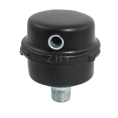 

16mm Thread Dia Air Compressor Admitting Port Muffler Silencer Black