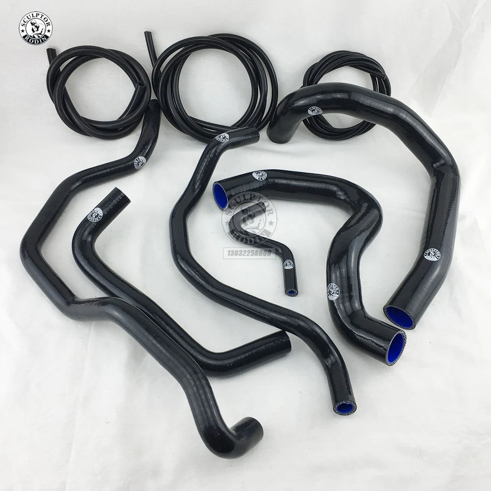 Silicone Radiator Hose + Vacuum Hose Kit For Alfa Romeo Gt 147 156 1.9l