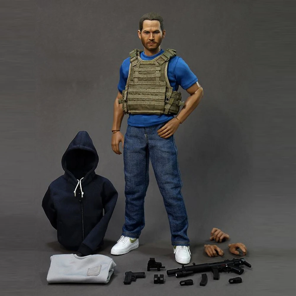 1//6th Scale Hot Toys//ACE Black T-shirt