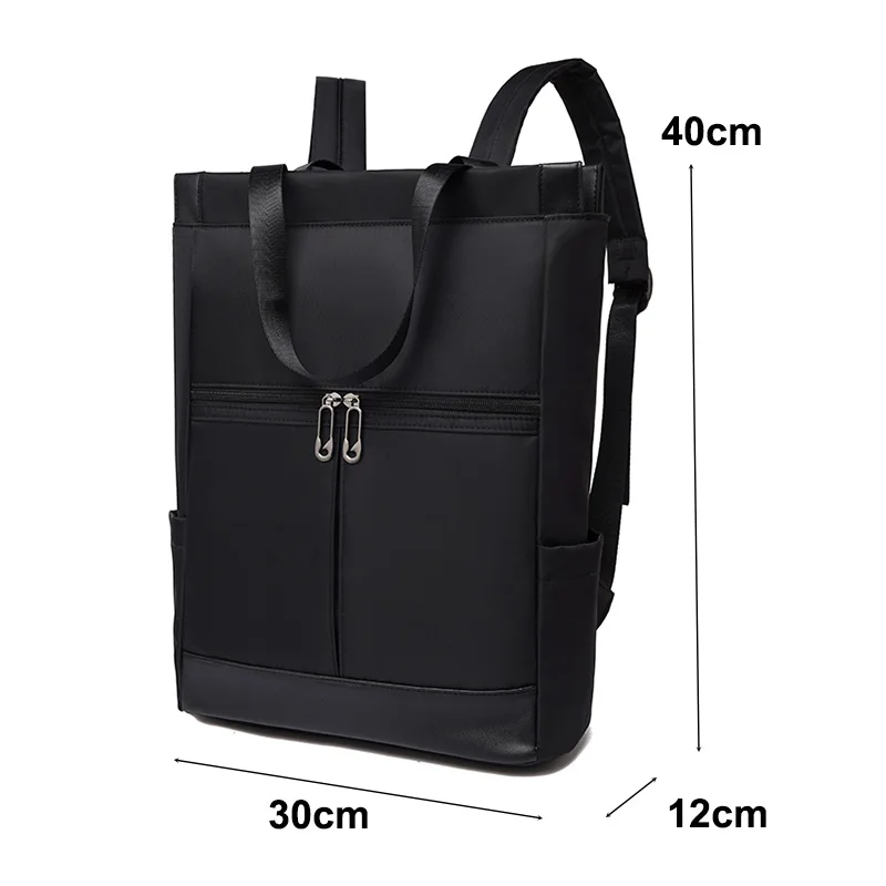 Toposhine Oxford женские рюкзаки модные школьные сумки в консервативном стиле для девочек на молнии Женский Черный дорожный мягкий рюкзак сумка