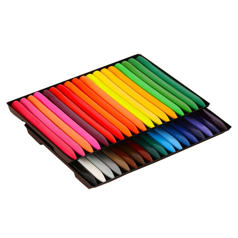 Crayons de couleur,Crayons de coloriage triangulaire 36 couleurs, Non toxiques, sûrs, effaçables